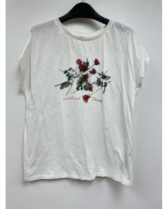 女士T恤 LADIES TEE WHITE