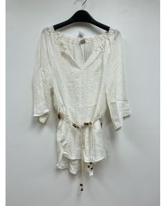 女士上衣 LADIES BLOUSE WHITE