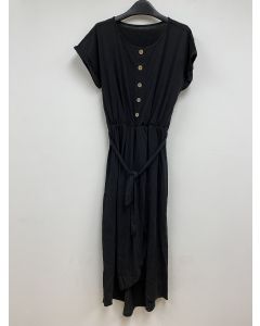 女士長款連衣裙 LADIES LONG DRESS BLACK